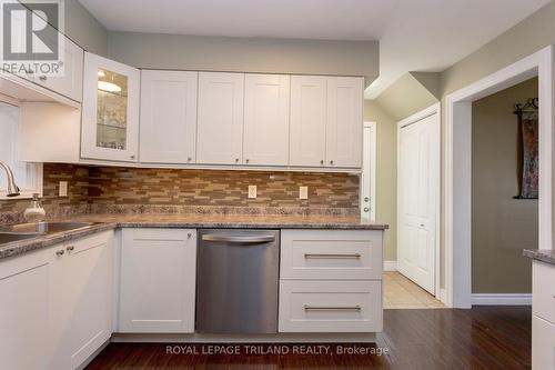 488 Alston Rd, London, ON - Indoor Photo Showing Kitchen With Double Sink