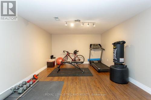 488 Alston Rd, London, ON - Indoor Photo Showing Gym Room