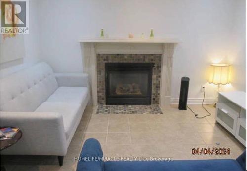 581 Hayward Ave, Milton, ON - Indoor Photo Showing Living Room With Fireplace