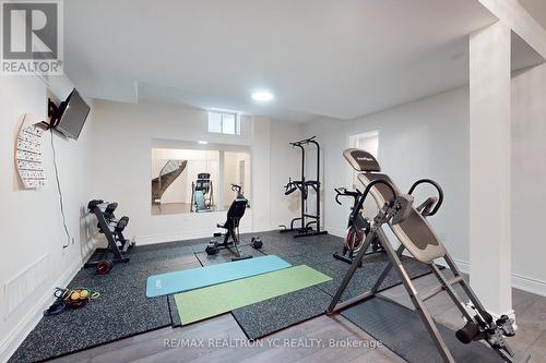 116 Lady Jessica Dr, Vaughan, ON - Indoor Photo Showing Gym Room
