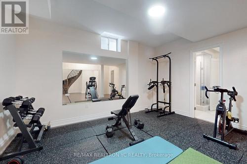 116 Lady Jessica Dr, Vaughan, ON - Indoor Photo Showing Gym Room