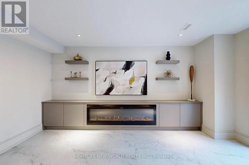 168 Glenvale Boulevard, Toronto, ON - Indoor With Fireplace