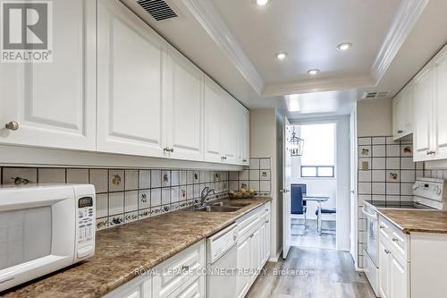 #1908 -75 Wynford Heights Cres, Toronto, ON - Indoor Photo Showing Kitchen With Double Sink