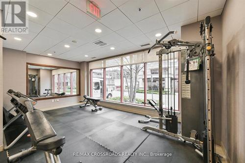518 - 27 Rean Drive, Toronto, ON - Indoor Photo Showing Gym Room