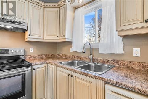 489 Theriault Street, Hawkesbury, ON - Indoor Photo Showing Kitchen With Double Sink