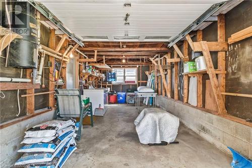 357 5Th Avenue, Hanover, ON - Indoor Photo Showing Garage