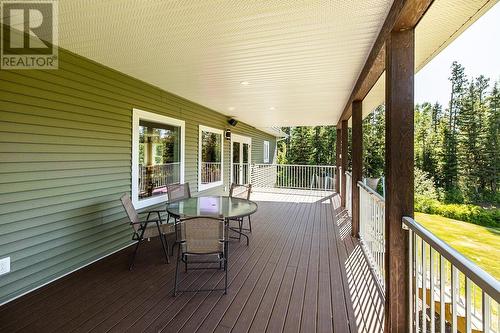 14115 Homestead Road, Prince George, BC - Outdoor With Deck Patio Veranda With Exterior