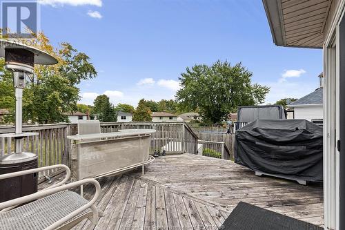 3438 Treeline Court, Windsor, ON - Outdoor With Deck Patio Veranda With Exterior