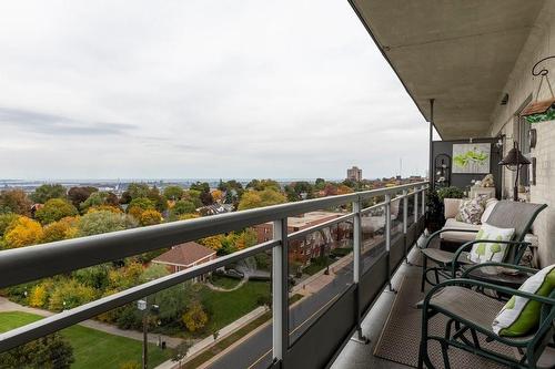 350 Concession Street|Unit #901, Hamilton, ON - Outdoor With Balcony With View With Exterior