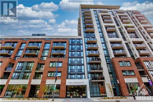 560 Rideau Street Unit#1207, Ottawa, ON - Outdoor With Balcony With Facade
