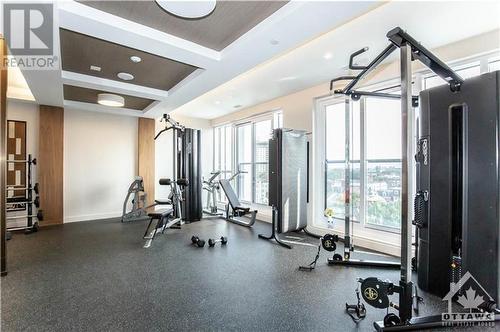 560 Rideau Street Unit#1207, Ottawa, ON - Indoor Photo Showing Gym Room