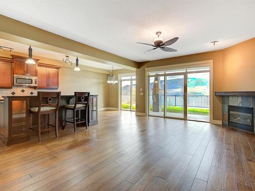 108-4350 Ponderosa Drive, Peachland, BC - Indoor With Fireplace