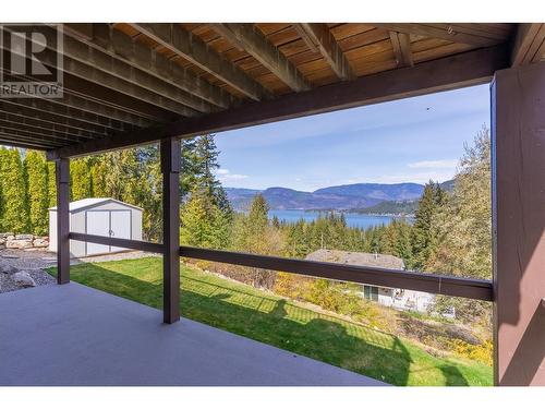 2617 Mountview Drive, Blind Bay, BC - Outdoor With Body Of Water With Deck Patio Veranda With Exterior