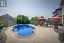 6595 Upper Canada Crossing, London, ON  - Outdoor With In Ground Pool With Backyard 