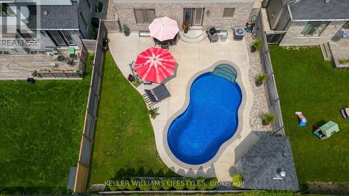 6595 Upper Canada Crossing, London, ON - Outdoor With In Ground Pool