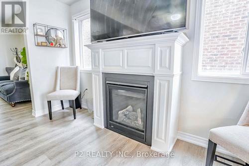 228 Lormont Blvd, Hamilton, ON - Indoor Photo Showing Living Room With Fireplace