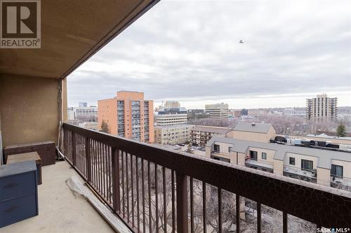 1004 430 5Th Avenue N, Saskatoon, SK - Outdoor With Balcony With View With Exterior