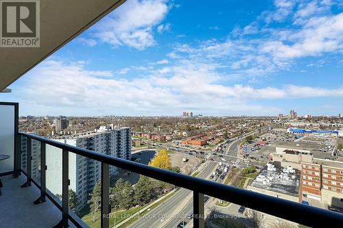1808 - 1461 Lawrence Avenue W, Toronto, ON - Outdoor With Balcony With View
