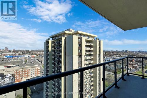 1808 - 1461 Lawrence Avenue W, Toronto, ON - Outdoor With Balcony With View With Exterior