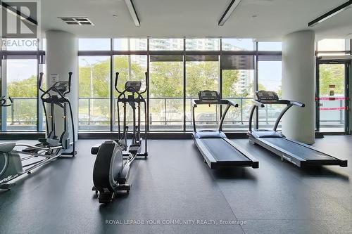 #1808 -1461 Lawrence Ave W, Toronto, ON - Indoor Photo Showing Gym Room
