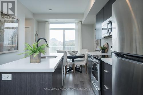 #204 -3058 Sixth Line, Oakville, ON - Indoor Photo Showing Kitchen With Upgraded Kitchen