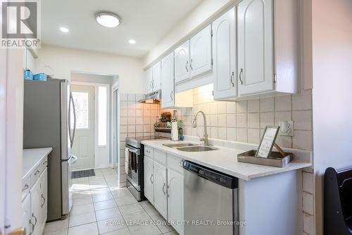 38 Montjoy Cres, Brampton, ON - Indoor Photo Showing Kitchen With Double Sink
