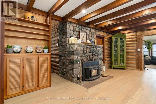 1910 County Road 12, Prince Edward County, ON - Indoor With Fireplace