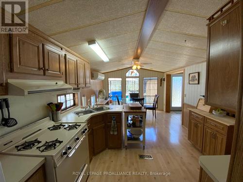 133 - 302 Quin-Mo-Lac Road, Madoc, ON - Indoor Photo Showing Kitchen With Double Sink