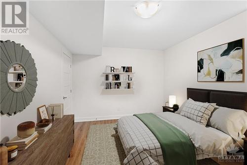 Virtually staged - 1696 Belcourt Boulevard Unit#2, Ottawa, ON - Indoor Photo Showing Bedroom
