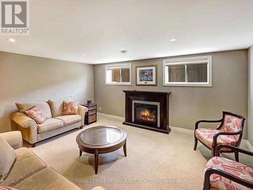 12 Scenic Dr, Belleville, ON - Indoor Photo Showing Living Room With Fireplace