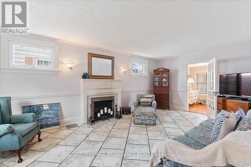 315 Bleecker Avenue, Belleville, ON - Indoor Photo Showing Living Room With Fireplace