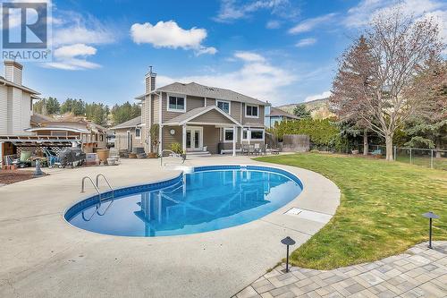 2390 Karli Court, West Kelowna, BC - Outdoor With In Ground Pool With Backyard
