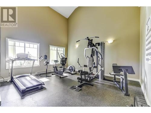 2120 Shannon Ridge Drive Unit# 106, West Kelowna, BC - Indoor Photo Showing Gym Room