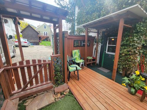 318 Robson Street, Nelson, BC - Outdoor With Deck Patio Veranda With Exterior