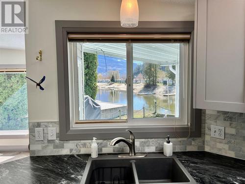 1448 Silver Sands Road, Sicamous, BC - Indoor Photo Showing Kitchen With Double Sink
