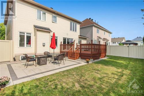 612 Chardonnay Drive, Ottawa, ON - Outdoor With Deck Patio Veranda With Exterior