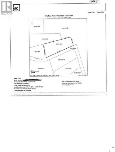 Cherrydale Golf Course Acreage - Lot 5, Wallace Rm No. 243, SK 