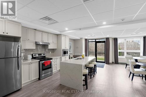 #503 -125 Shoreview Pl, Hamilton, ON - Indoor Photo Showing Kitchen With Stainless Steel Kitchen With Upgraded Kitchen