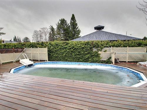 Pool - 316 Rue Canadienne, Val-D'Or, QC - Outdoor With Above Ground Pool