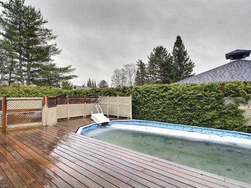 Pool - 316 Rue Canadienne, Val-D'Or, QC - Outdoor With Above Ground Pool