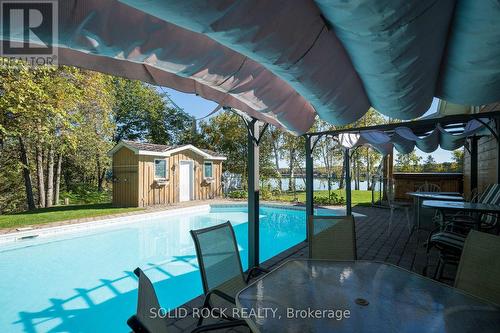 1221 Cp Lane, Central Frontenac, ON - Outdoor With In Ground Pool