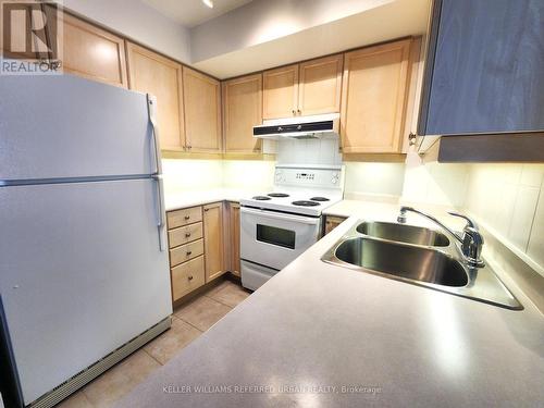 613 - 3 Rean Drive, Toronto, ON - Indoor Photo Showing Kitchen With Double Sink