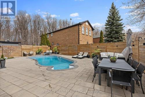 207 Greenock Dr, Vaughan, ON - Outdoor With In Ground Pool With Deck Patio Veranda