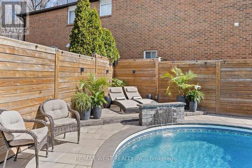 207 Greenock Dr, Vaughan, ON - Outdoor With In Ground Pool With Deck Patio Veranda With Exterior