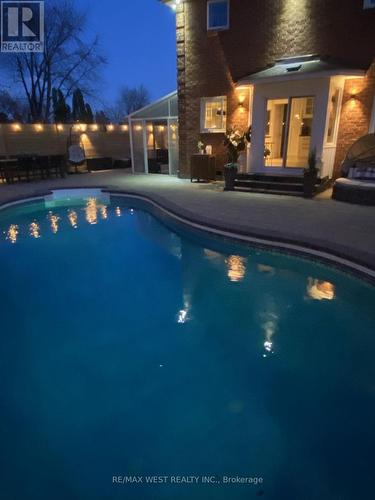 207 Greenock Dr, Vaughan, ON - Outdoor With In Ground Pool