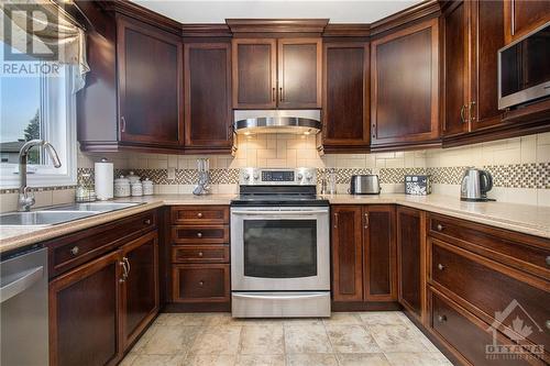 1497 Bourcier Drive, Ottawa, ON - Indoor Photo Showing Kitchen With Double Sink