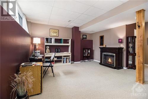 1497 Bourcier Drive, Ottawa, ON - Indoor With Fireplace