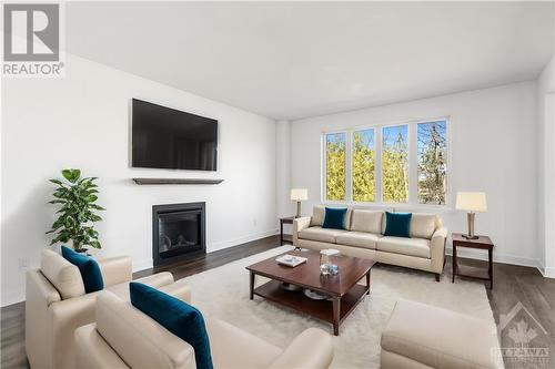 347 Antler Court, Almonte, ON - Indoor Photo Showing Living Room With Fireplace