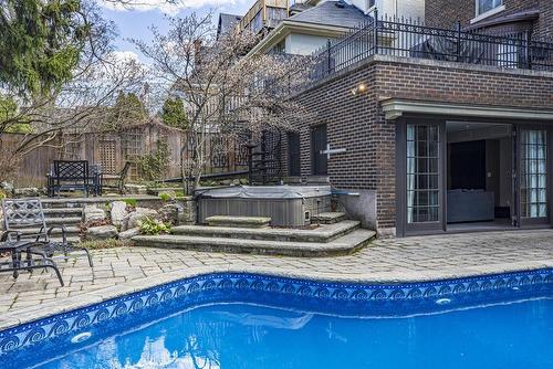 120 Aberdeen Avenue, Hamilton, ON - Outdoor With In Ground Pool With Deck Patio Veranda
