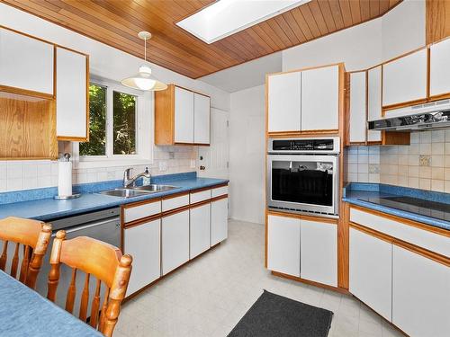 1913 Kaltasin Rd, Sooke, BC - Indoor Photo Showing Kitchen With Double Sink
